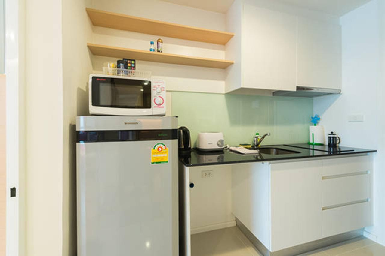 Studio Apartment Near Bts Skytrain Free Wifi Bangkok Dış mekan fotoğraf